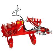 Cultivateur latéral pour tracteurs avec attelage au 3e point