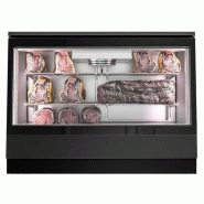 Vitrine réfrigérée à viande noire - L 1384 mm_1