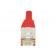 Cordon RJ45 Catégorie 5e F/UTP Rouge - 10 m - Blindage Aluminium - Cuivre - Normes ANSI/TIA 568 et ISO 11801_1