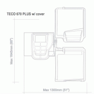 Équilibreuse électronique TECO 670 PLUS - roues auto, fourgons et moto - jantes jusqu'à 28'' - 75 kg max_1