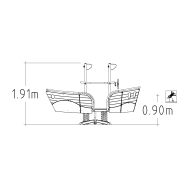 Jeu sur ressort Bonnie, 6 places pour aires de jeux - réf 8057394 - Hags_1