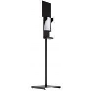 Bornes de distribution automatique de désinfectant pour les mains - Détection infrarouge - Totem en acier disponible en 3 couleurs_1