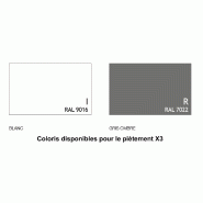 Bureau d'angle avec caisson X3 - Officity - Blanc 9010, Orme, 4 tiroirs, 180 x 180 cm_1