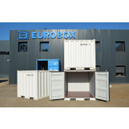 Container maritime 7 pieds en acier corten - Stockage sécurisé et étanche_1