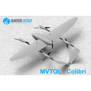Drone compact de reconnaissance Colibri 320 - Surveillance VTOL, autonomie > 1h30, fabrication française_1