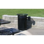 Poubelle publique Mlwr200-32 - Maglin - 86kg - barres d'acier ultra robustes_1