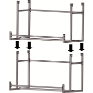 Distributeur de couronnes et bobines Gamme BOBI® - stockage et déroulage professionnel pour fils, câbles et tuyaux - jusqu'à 80 kg par module_1