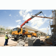 Grue auxiliaire Fassi F425A et F425RA e-dynamic - capacité de levage jusqu'à 41,49 tm - bras hydraulique jusqu'à 28,65 m avec jib_1