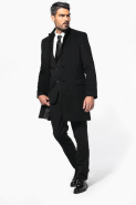 Manteau city homme - Réf: K6140 - Kariban - 79% polyester, 18% viscose, 3% élasthanne - Chic et fonctionnel_1