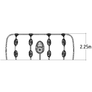 Panneaux d'éveil NEOS Arc réf-8069349 - Hags - Pour enfants de 1 à 12 ans - Dimensions 5800x1950x2250 mm_1