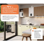 Pompe à chaleur hybride murale - Hybea - Compatible thermostats Navilink - Pilotage Wi-Fi_1