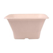 Bol carré bagasse naturelle 1200cc 18x18x9cm - par 400_1