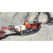 Concasseur à mâchoires sur chenilles - Adapté aux conditions climatiques extrêmes - UJ440i_1