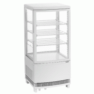 Mini vitrine réfrigérée 75L2T blanc 700287 Bartscher_1