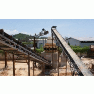 Équipement de concassage secondaire ou tertiaire pour pierre granite