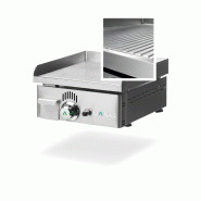 Plancha électrique NOVO-SNACK rainurée en ACIER rectifié - L400 | Mainho - NSRREM40N_1