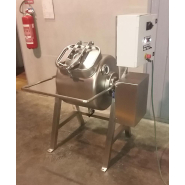 Baratte à beurre - tonneau inox, bâti peint - capacité 100 - 3600 litres_1