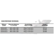 Caisse Galia G pour une palettisation parfaite - Dimensions : 400 x 300 x 200 mm - Double cannelure - Réf 32GALAG13_1