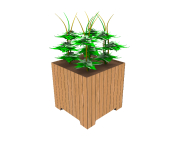 Jardinière - Robuste et bonne tenue à la corrosion - Stopy en HPL_1