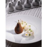 Poire - Moule en silicone Gourmand Horeca Pavoni Italia - 15 empreintes_1