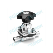 Robinet à membrane SMS à souder - EPDM - inox 316L - Ra 0,4µm - PMS 10 bars pour l'agro-alimentaire_1