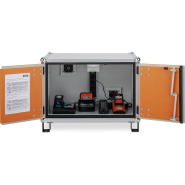 Armoire anti-feu CEMO pour batteries lithium - 8/5 standard lockEX®  230 V avec pieds - Réf 11893F_1