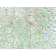 Carte auvergne rhône alpes michelin_1