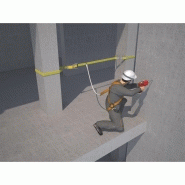 Kit antichute CLASSIC - Harnais 1 point dorsal avec longe absorbeur d'énergie intégré - 2m - Sac de rangement inclus_1