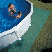 Piscine ovale acier 10,20m x 5,75m x H: 1,32m - Filtration à sable - Renforts apparents_1