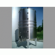 Cuves de stockage et vinification en inox - Tout volume et modèle - Alliance Inox Industrie_1