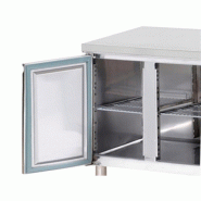 Table desserte positive centrale profondeur 600 - 4 portes | L2g - SNACK4100TN-L2G_1