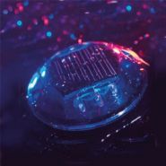 Plot solaire rond en polycarbonate - 120010 - 116 mm - LED clignotantes multicolores - Étanche IP68_1