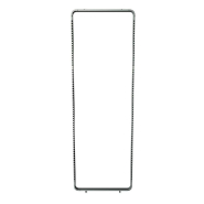 Cadre tube 60x20mm angle rond Pas 36 mm L950xH3000mm - gris anthracite_1
