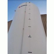 Cuve de 25 à 100m3 adaptée à tous types d'engrais liquides