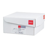Enveloppe adhésive à fenêtre 110x220mm - carton de 500 enveloppes - Velin blanc - bande adhésive 80g_1