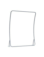Stand tissu courbé vertical 180 x 230 cm - Design moderne et sophistiqué - Référence PE STAND TISSU COU VER 300X230_1