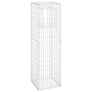 Vidaxl poteaux à panier de gabion 2 pcs 50x50x180 cm fer 151273_1