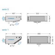 Évaporateur - Intarcon - Alimentation électrique 230 V-I-50 Hz, pour petites chambres froides à moyenne et basse température_1