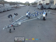 Porte bateau immergeable SUN WAY - D1857 - PTAC : 750Kg - Kit rouleaux - 1 essieu - Reference SW220_PKAYAK_2P_1
