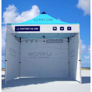 Tente aluminium 2x2m - POPTENT HA 200_1