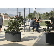 Jardinière ovale UM1115 - Bacs à fleurs et jardinières_1