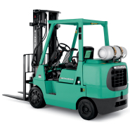 Chariot élévateur gaz à bandage Mitsubishi FGC33N - 3300 kg - Compact et performant_1