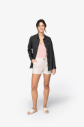 Chemise en lin femme - Native Spirit - Réf: NS505 - 100% lin, durable, thermorégulateur et léger_1