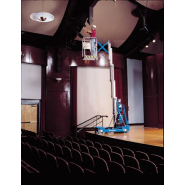 Nacelle de hauteur 11m et une capacité 159kg idéale pour les déplacements fréquents - Genie IWP_1