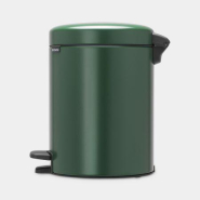 Poubelle à pédale newIcon Brabantia - 5 litres - Pine Green - XS - Anti-odeurs et stable_1