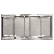 Table pliante en inox longueur 120 cm_1