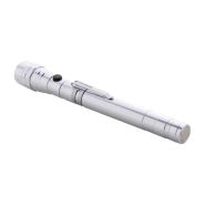 Lampe de poche extensible en aluminium - 3 LED, tête flexible et aimant, longueur max. 57 cm_1