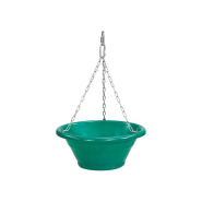 Jardinière suspendue - Réf : 201316 - Bac en polyéthylène vert RAL 6029 - Résistante UV, chaleur et gel_1