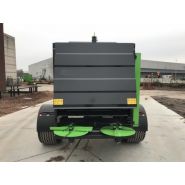 Remorque pailleuse agricole - Juraccessoire - à disque pour tracteurs de faible puissance_1