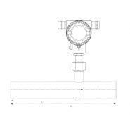 S452 - Capteur de débit d'air comprimé robuste - Suto Itec GmbH - Acier inoxydable 316L - Pas de pièces mobiles_1